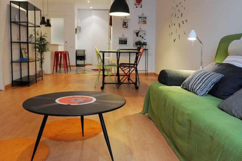 Calm Modern Apartment Barcelona Eksteriør bilde
