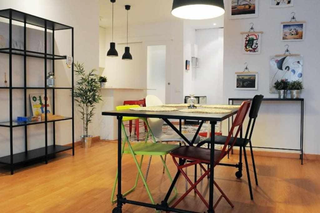 Calm Modern Apartment Barcelona Eksteriør bilde